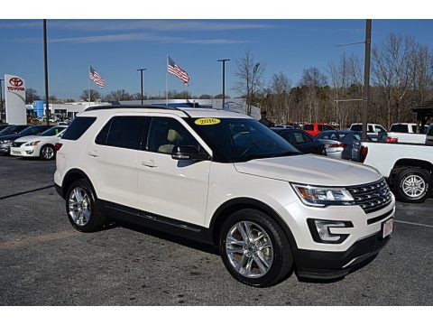 Oxford White Ford Explorer XLT.  Click to enlarge.