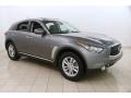 Front 3/4 View of 2017 Infiniti QX70  #1