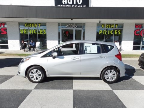 Brilliant Silver Nissan Versa Note SV.  Click to enlarge.