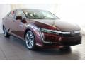 Front 3/4 View of 2018 Honda Clarity Touring Plug In Hybrid #2