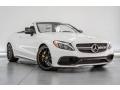 Front 3/4 View of 2017 Mercedes-Benz C 63 AMG S Cabriolet #13