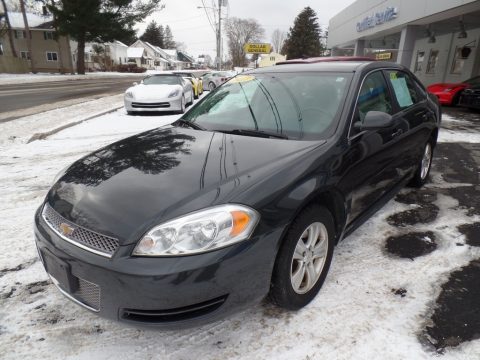 Ashen Gray Metallic Chevrolet Impala LS.  Click to enlarge.