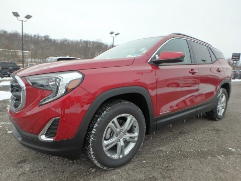 Red Quartz Tintcoat GMC Terrain SLE AWD.  Click to enlarge.