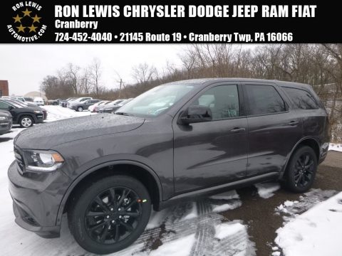 Granite Metallic Dodge Durango SXT AWD.  Click to enlarge.