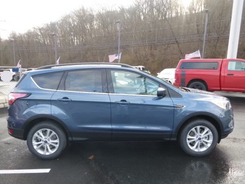 Blue Metallic Ford Escape SE 4WD.  Click to enlarge.