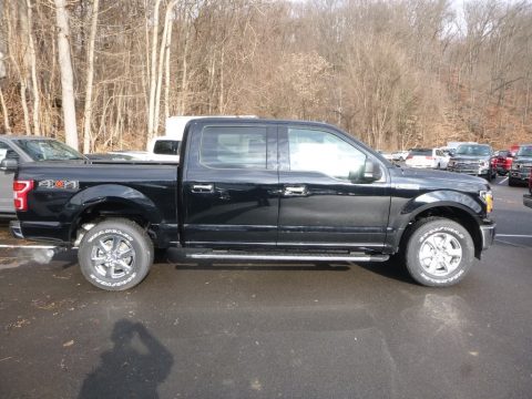 Shadow Black Ford F150 XLT SuperCrew 4x4.  Click to enlarge.