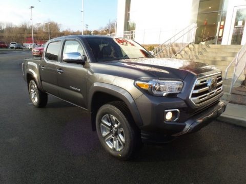 Magnetic Gray Metallic Toyota Tacoma Limited Double Cab 4x4. Click to enlarge. Magnetic Gray Metallic Toyota Tacoma Limited Double Cab 4x4. Click to enlarge.