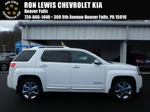 Summit White GMC Terrain Denali AWD.  Click to enlarge.