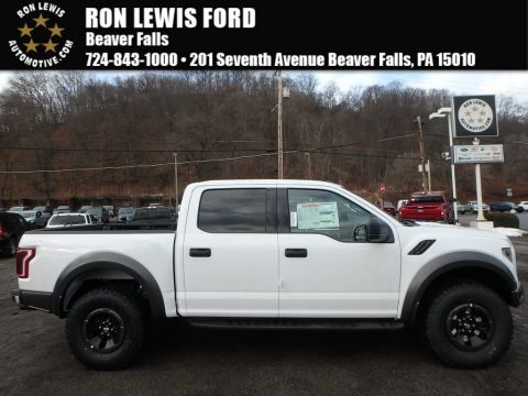 Oxford White Ford F150 SVT Raptor SuperCrew 4x4.  Click to enlarge.