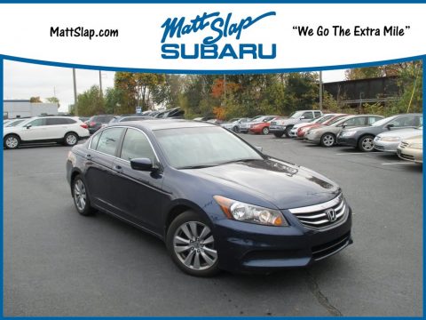 Celestial Blue Metallic Honda Accord EX-L Sedan.  Click to enlarge.