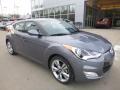 Front 3/4 View of 2017 Hyundai Veloster Value Edition #3