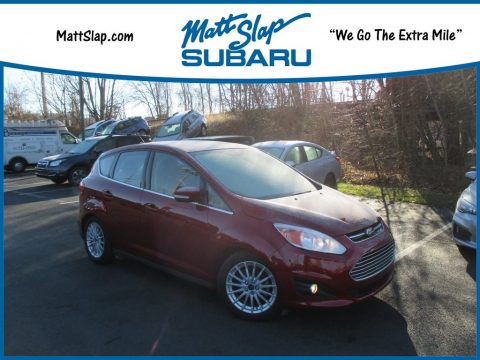 Ruby Red Metallic Ford C-Max Hybrid SEL.  Click to enlarge.