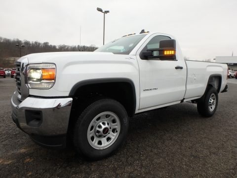 Summit White GMC Sierra 2500HD Regular Cab 4x4. Click to enlarge. Summit White GMC Sierra 2500HD Regular Cab 4x4. Click to enlarge.