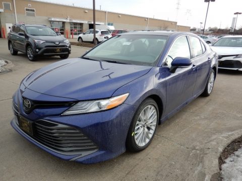 Blue Crush Metallic Toyota Camry XLE V6.  Click to enlarge.