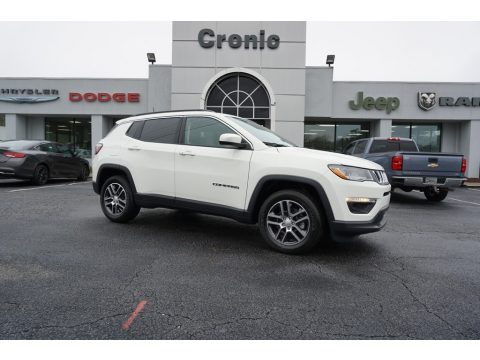 White Jeep Compass Latitude.  Click to enlarge.