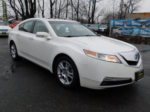 White Diamond Pearl Acura TL 3.5 Technology.  Click to enlarge.