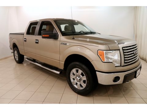 Pale Adobe Metallic Ford F150 XLT SuperCrew 4x4.  Click to enlarge.