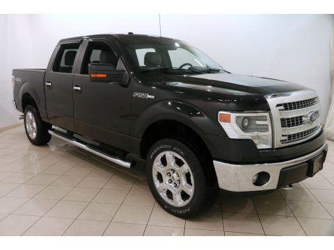 Tuxedo Black Ford F150 XLT SuperCrew 4x4.  Click to enlarge.