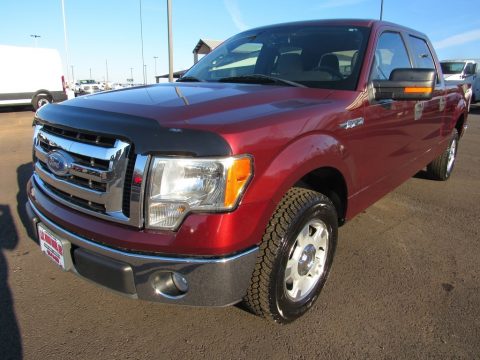 Red Candy Metallic Ford F150 XLT SuperCrew.  Click to enlarge.