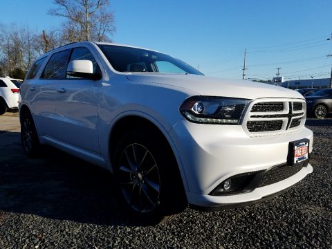 Vice White Tri-Coat Pearl Dodge Durango GT AWD.  Click to enlarge.