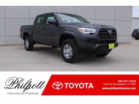 Magnetic Gray Metallic Toyota Tacoma SR Double Cab.  Click to enlarge.