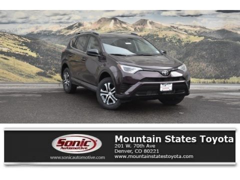 Black Toyota RAV4 LE AWD.  Click to enlarge.