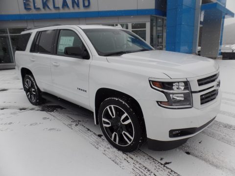 Summit White Chevrolet Tahoe Premier 4WD.  Click to enlarge.