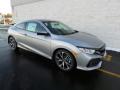 Front 3/4 View of 2018 Honda Civic Si Coupe #1