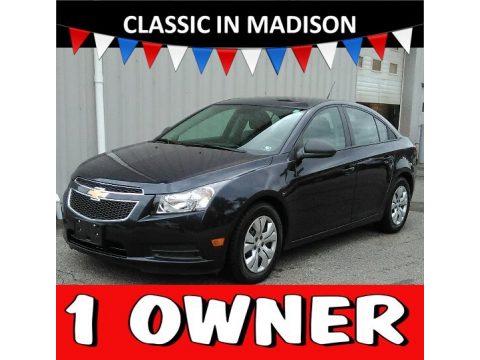 Blue Ray Metallic Chevrolet Cruze LS.  Click to enlarge.