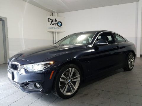 Imperial Blue Metallic BMW 4 Series 430i xDrive Coupe.  Click to enlarge.