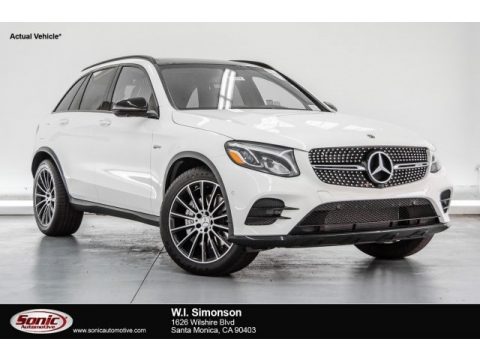 Polar White Mercedes-Benz GLC AMG 43 4Matic.  Click to enlarge.