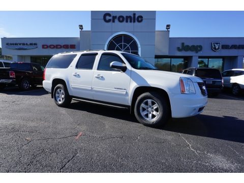 Summit White GMC Yukon XL SLT.  Click to enlarge.