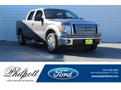 Sterling Grey Metallic Ford F150 XLT SuperCrew.  Click to enlarge.
