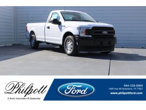 Oxford White Ford F150 XL Regular Cab.  Click to enlarge.