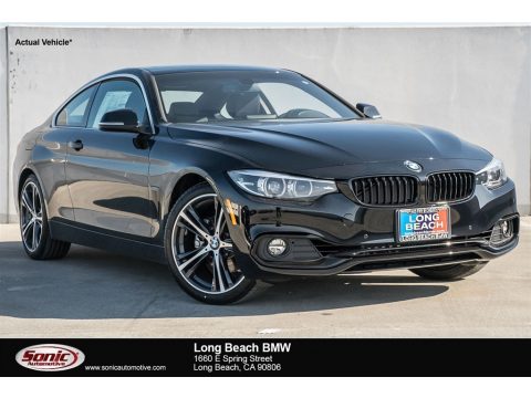 Jet Black BMW 4 Series 430i Coupe.  Click to enlarge.