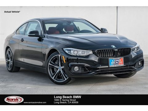 Jet Black BMW 4 Series 440i Coupe.  Click to enlarge.