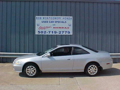 Satin Silver Metallic Honda Accord EX V6 Coupe.  Click to enlarge.