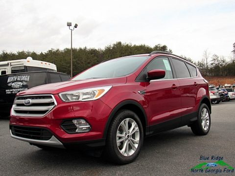 Ruby Red Ford Escape SE.  Click to enlarge.