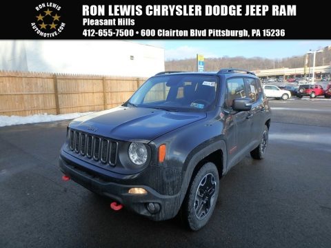Black Jeep Renegade Trailhawk 4x4.  Click to enlarge.
