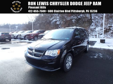 Black Onyx Crystal Pearl Dodge Grand Caravan SE.  Click to enlarge.