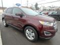 Front 3/4 View of 2017 Ford Edge SEL #3
