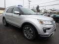 Front 3/4 View of 2018 Ford Explorer Platinum 4WD #3