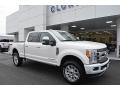 Front 3/4 View of 2018 Ford F250 Super Duty Limited Crew Cab 4x4 #1