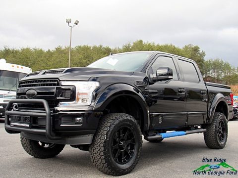 Shadow Black Ford F150 Tuscany Black Ops Edition SuperCrew 4x4.  Click to enlarge.
