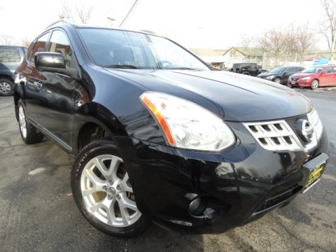 Black Amethyst Nissan Rogue SV AWD.  Click to enlarge.