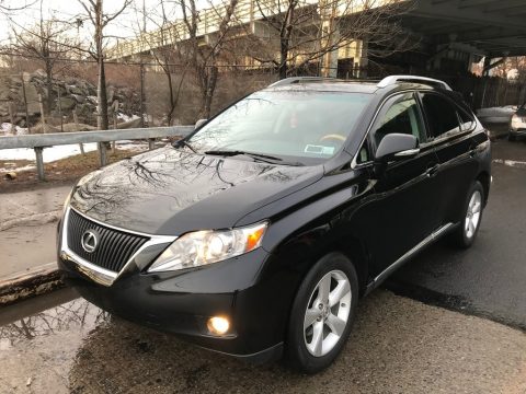 Black Sapphire Pearl Lexus RX 350 AWD.  Click to enlarge.
