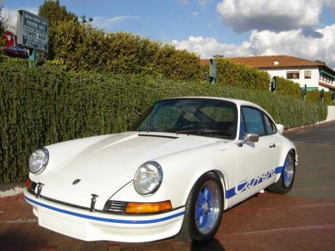 White/Blue Porsche 911 Carrera RS Tribute.  Click to enlarge.