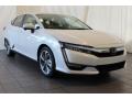Front 3/4 View of 2018 Honda Clarity Touring Plug In Hybrid #2