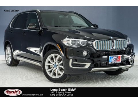 Jet Black BMW X5 xDrive40e iPerfomance.  Click to enlarge.