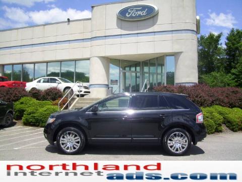 Tuxedo Black Metallic Ford Edge Limited AWD.  Click to enlarge.